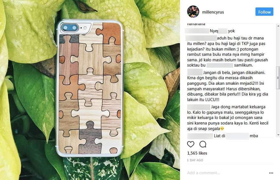 Doa dan Ungkapan Geram Netizen untuk Millendaru