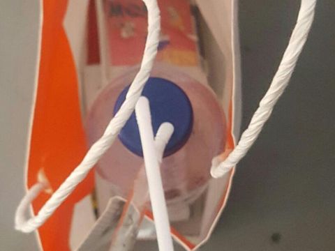 Barang bukti bong alat hisap sabu diamankan Polisi.