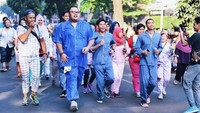 Tidak hanya itu, RAN juga berolahraga bersama RANers. Foto: dok. Akbar Moose/RAN