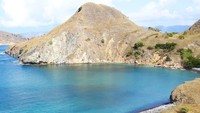 Pulau Padar masuk dalam kawasan Taman Nasional Komodo, NTT. Pulau bisa dicapai naik perahu dari Pelabuhan Labuan Bajo (Kurnia/detikTravel)