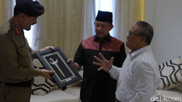 Kapolri Jenderal Tito Karnavian bertemu dengan Kepala Kepolisian Arab Saudi Jenderal Said Abdullah Al Qahtani.