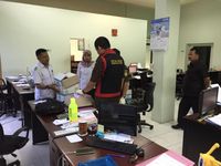 Penggeledahan dilakukan atas dugaan pungli