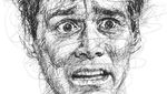 Bak Cakar Ayam! Ini Goresan Seni Wajah Jim Carrey