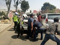 Perampokan yang dilakukan kedua pelaku gagal