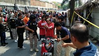 Mereka tiba di posko. Foto: Bil Wahid/detikcom