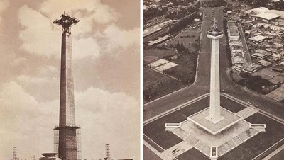 Pembangunan Monas dari Masa ke Masa