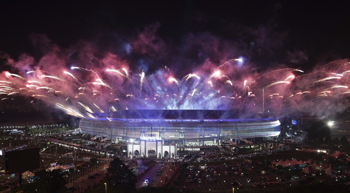 Pesta Kembang Api Tutup Sea Games 2017