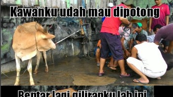 Ikhlas menanti giliran. (Foto: Internet)