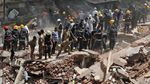 Gedung Ambruk di India Tewaskan 9 Orang