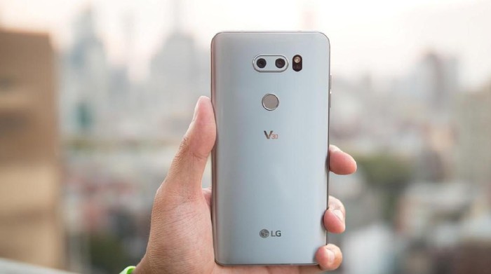 LG V30. Foto: androidauthority LG V30. Foto: androidauthority