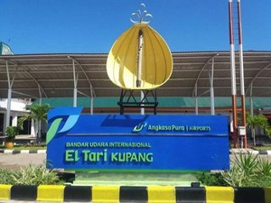 Buat Nyaman Wisman, Bandara El Tari Kupang Mempercantik Diri