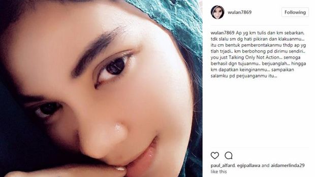 Curhatan dan Wajah Cantik Wulan Mayasari yang Diisukan Jadi Istri Kedua Opick