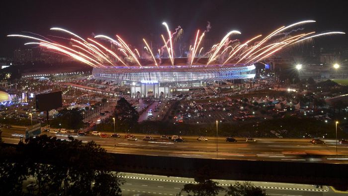 Pembukaan SEA Games 2017 Kuala Lumpur. (AntaraFOTO) Pembukaan SEA Games 2017 Kuala Lumpur. (AntaraFOTO)