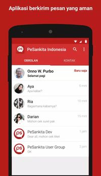 Pesan Kita, Aplikasi Lokal Digadang Seaman Telegram 