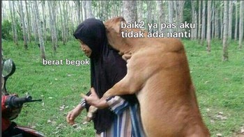 Pelukan dulu sebelum pergi. (Foto: Internet)