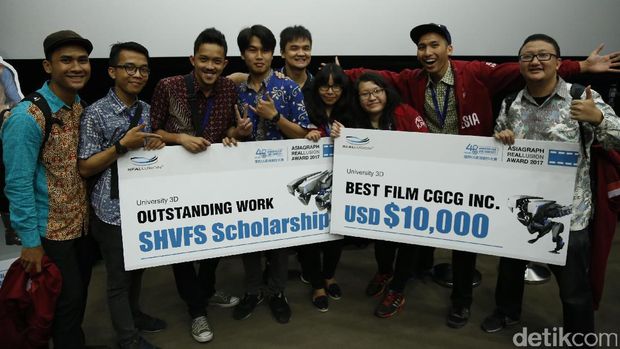 Mahasiswa Universitas Surya dan Unikom Bandung