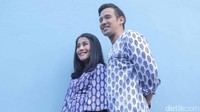 Tarra Budiman dan Gya menikah di Bandung, Jawa Barat. (Foto: Tarra Budiman dan Gya (Hanif/detikHOT)