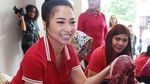 Cie.. Nikita Willy Ditemani Pacar Saat Potong Daging Kurban