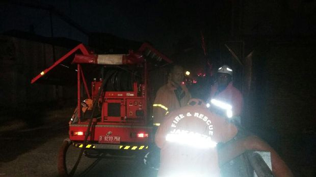 Kebakaran di Cilincing, 1 Orang Tewas dan 169 Mengungsi