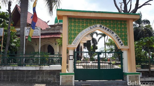 Penampakan Masjid Raya Pekanbaru yang Tak Lagi Cagar Budaya