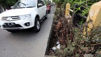 Longsor tersebut sudah terjadi sejak awal 2017.