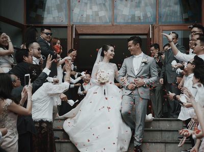 Foto: 7 Inspirasi Pernikahan Romantis Dion Wiyoko dan Fiona
