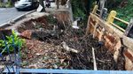 Jalan Pramuka Depok Longsor