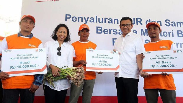 BNI kucurkan KUR ke petani bawang putih di Lombok Timur