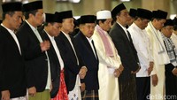 Jusuf Kalla (JK) melaksanakan salat Idul Adha 10 Zulhijjah 1438 H.