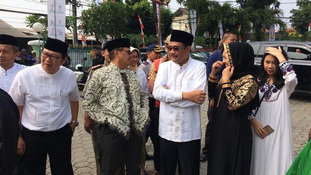 Djarot Resmikan Model Penampungan dan Pemotongan Kurban di Jaksel