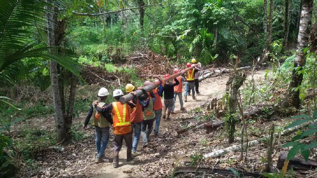 Perjuangan terangi Desa Sialing di Pelosok Kalsel