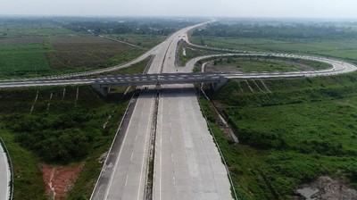 Foto: Keren, Begini Lho Mulusnya Tol Medan-Binjai