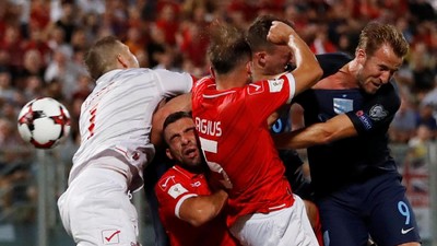 Inggris Berondong Malta Empat Gol Tanpa Balas