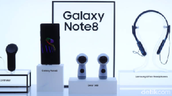 Galaxy Note 8 sejatinya diluncurkan dua pekan lalu di New York, Amerika Serikat. Foto: Getty Images