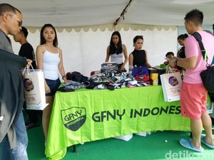 Peserta GFNY Bisa Belanja Perlengkapan Sepeda, Juga Mutiara