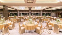 Grand ballroom Ayana Midplaza tempat lokasi pernikahan Raisa-Hamish berkapasitas 1500 tamu. Foto: Ayana Midplaza Jakarta