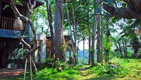Warung Bodag Maliah, Sari Organik ada di Jalan Subak Sok Wayah, Ubud Bali. Tempat makannya memang sederhana, tapi pemandangan sawahnya sungguhlah indah.Menu makanan yang dijual sehat-sehat seperti vegetarian kebab, nasi campur vegetarian hingga aneka salad. Foto: Istimewa