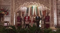 Eks Kepala BIN, Sutiyoso pun menjadi salah satu tokoh yang hadir di resepsi pernikahan anak BG-Buwas. Eks kepala KaBIN lainnya yang juga datang adalah Hendropriyono. (Dok Istimewa)