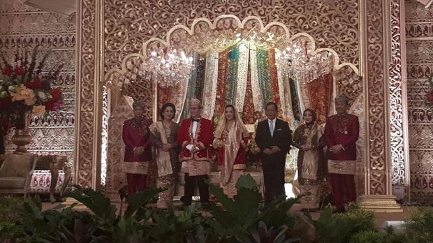 Yang Hadir di Resepsi Anak BG-Buwas: Luhut Hingga AHY-Ibas