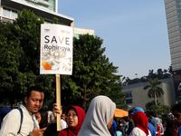 Aksi save Rohingya di CFD / 
