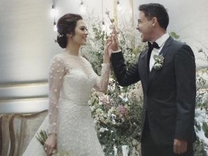Netizen Speechless Lihat Gaun Pengantin Raisa Rancangan Elie Saab