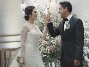 Ini Gaun Pengantin Karya Desainer Lebanon Elie Saab yang Dipakai Raisa