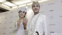 Pernikahan Raisa dan Hamish Daud yang membuat para netizen patah hati. Asep Syaifullah/detikFoto.
