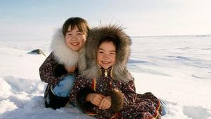 Камики обувь эскимосов гренландии