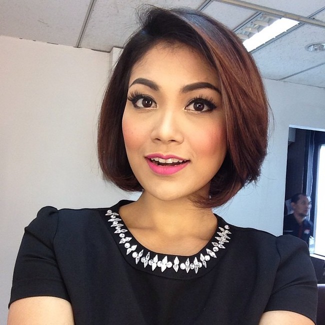 Amie Ardhini memulai kariernya sebagai jurnalis TV, dan kini sering terlibat dalam program dialog dengan tokoh-tokoh politik Indonesia.  Foto: Instagram