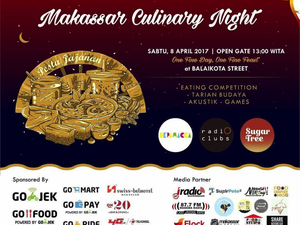 Cicipi Aneka Kuliner Lezat di Makassar Culinary Night 2017