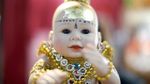 Foto : Boneka yang Jadi Jimat Keberuntungan