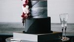 Kue Pengantin Hitam Pekat Ini Justru Digemari Karena Beri Kesan Elegan