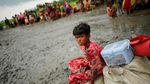 Tatapan Kosong Anak Rohingya