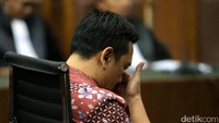 Kamaludin menjalani sidang vonis di Pengadilan Tipikor, Jl Bungur Besar Raya, Jakarta Pusat, Senin (4/9/2017).